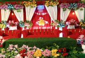 গায়ে হলুদের স্টেইজ