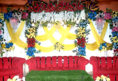 গায়ে হলুদের মনোমুগ্ধকর স্টেইজ সজ্জা