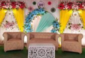 গায়ে হলুদের স্টেইজ