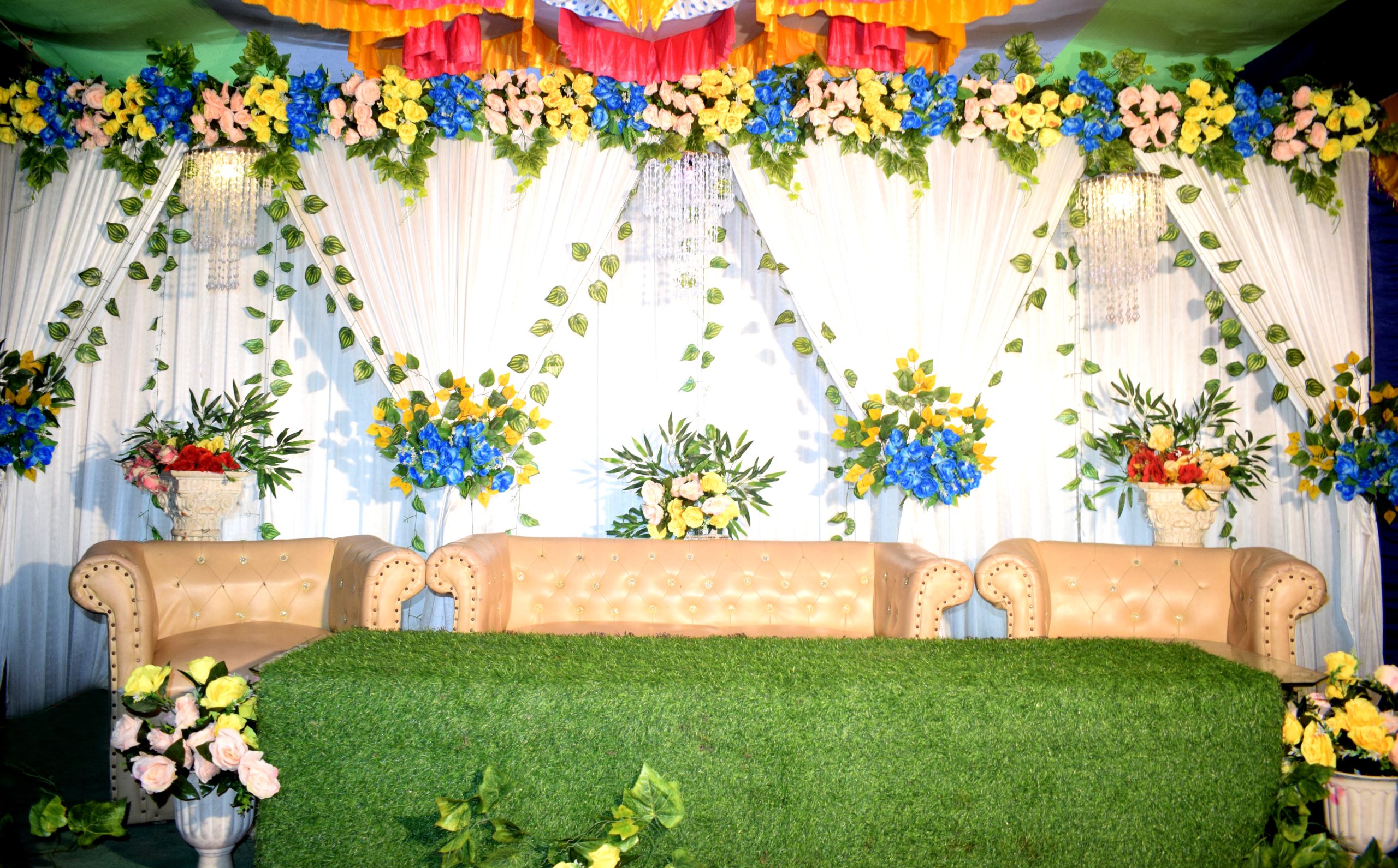Wedding Reception Stage